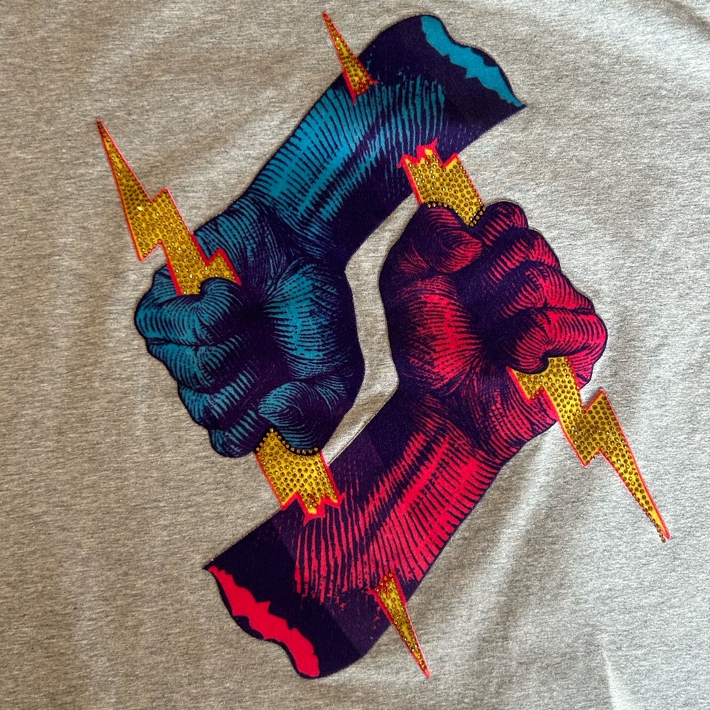Graphic Gray T-Shirt - Picture 2 of 5